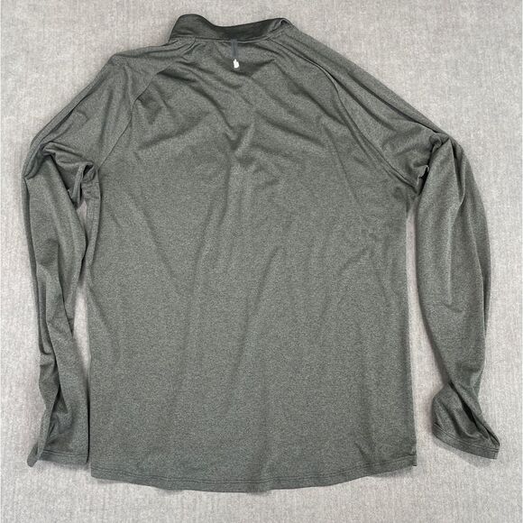 The North Face Quarter Zip Pullover Mens L Gray Long‎ Sleeve Active UPF Shirt - Picture 6 of 8